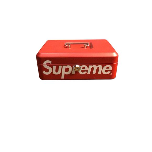 Supreme Lock Box Red FW17 100% Authentic Box Logo with key New